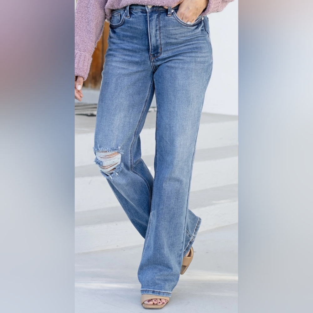 Judy Blue Have To Have It High-Rise Tummy Control Straight Leg Denim